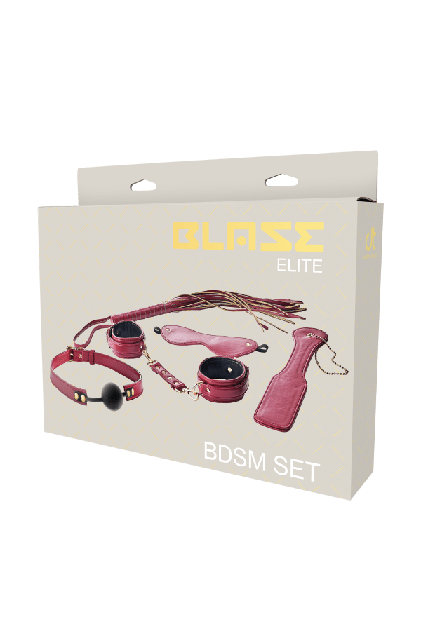 Blaze Elite BDSM setti, Punainen - Image 2