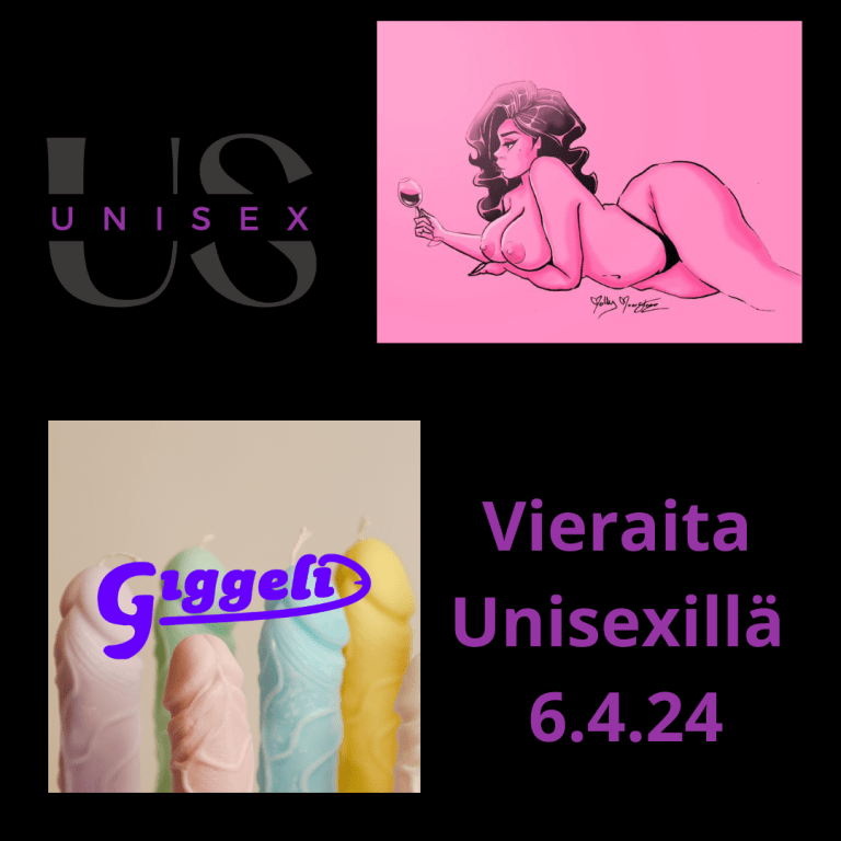 vieraita unisexillä 6.4.24 Giggeli Molly Moonstone